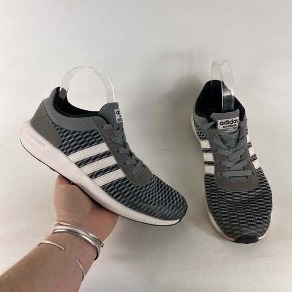 Adidas cloudfoam race women's size 6 lightweight minimalist athletic sneakers - Picture 1 of 12